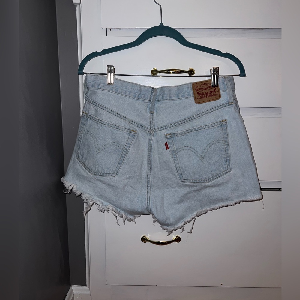 Levi 501 Original Fit High Rise Shorts